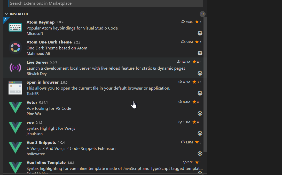 vscode 开发环境